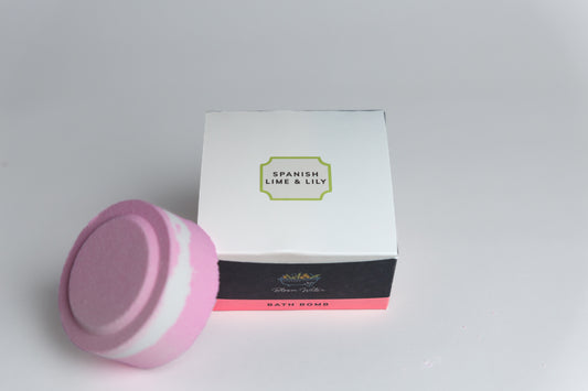 Spanish Lime & Lily Bath Bomb