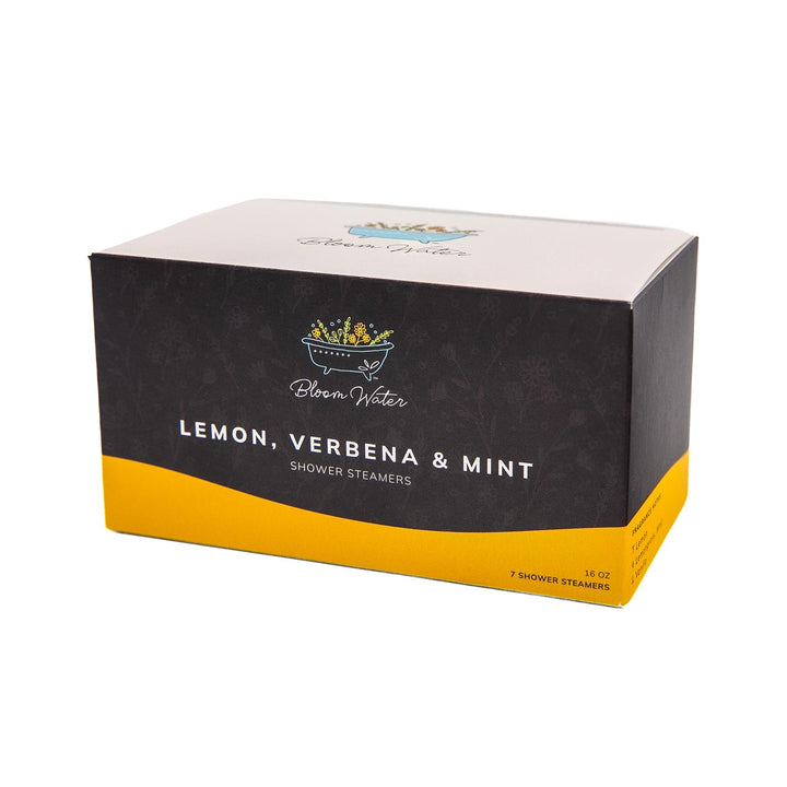 Lemon, Verbena & Mint Box of 7 Shower Steamers