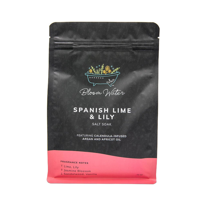 Spanish Lime & Lily Salt Soak